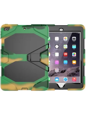 Newface iPad 5 Air 9.7 Kılıf Griffin Tablet Kapak - Kamuflaj