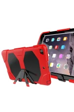Newface iPad 5 Air 9.7 Kılıf Griffin Tablet Kapak - Kırmızı - Görsel 4