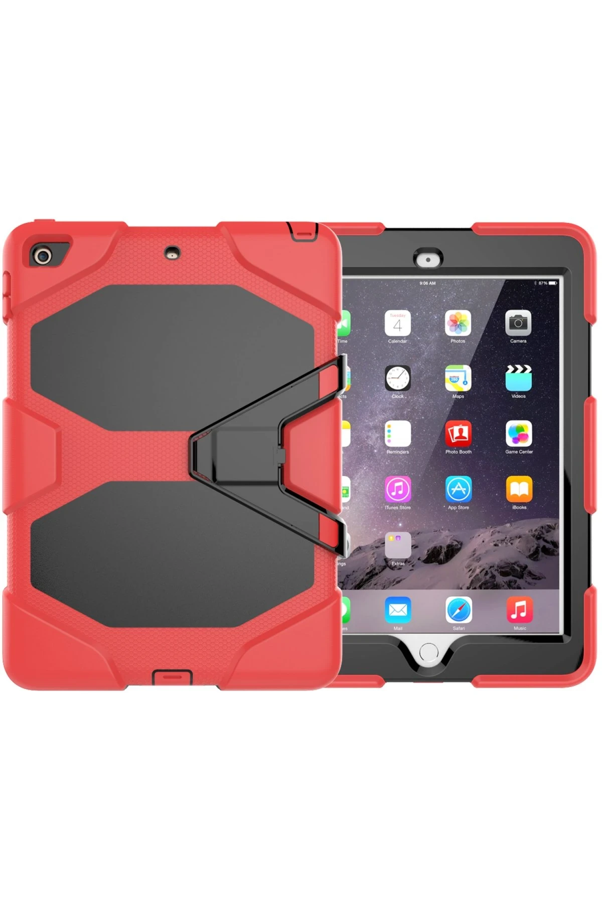 newface-ipad-5-air-97-kilif-griffin-tablet-kapak-kirmizi-default.webp Newface iPad 5 Air 9.7 Kılıf Griffin Tablet Kapak - Kırmızı - Görsel 1