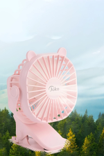 Joko JS03 Masaüstü Soğutma Fanı - Pembe - Görsel 2