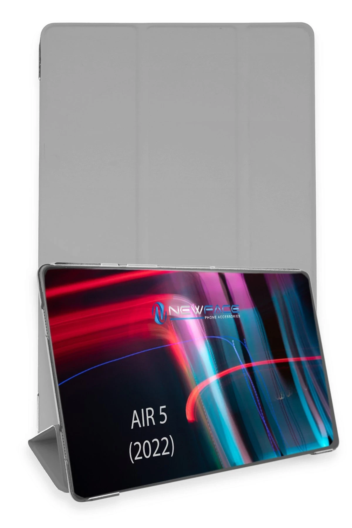 newface-ipad-air-5-2022-kilif-tablet-smart-kilif-gri-default.webp Newface iPad Air 5 (2022) Kılıf Tablet Smart Kılıf - Gri - Görsel 1