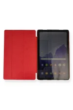 Newface iPad Air 5 (2022) Kılıf Tablet Smart Kılıf - Kırmızı - Görsel 3
