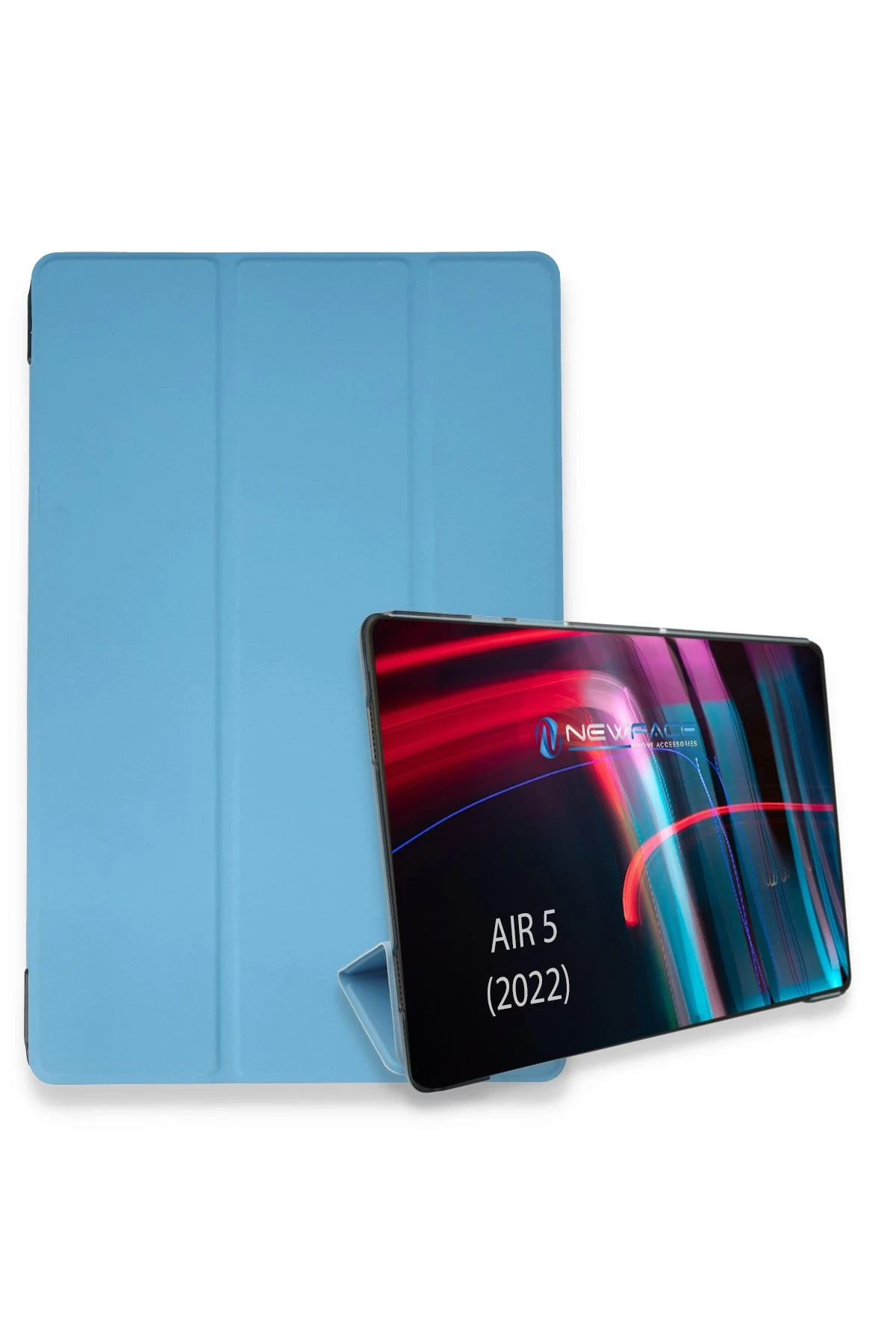 newface-ipad-air-5-2022-kilif-tablet-smart-kilif-mavi-default.webp Newface iPad Air 5 (2022) Kılıf Tablet Smart Kılıf - Mavi - Görsel 1