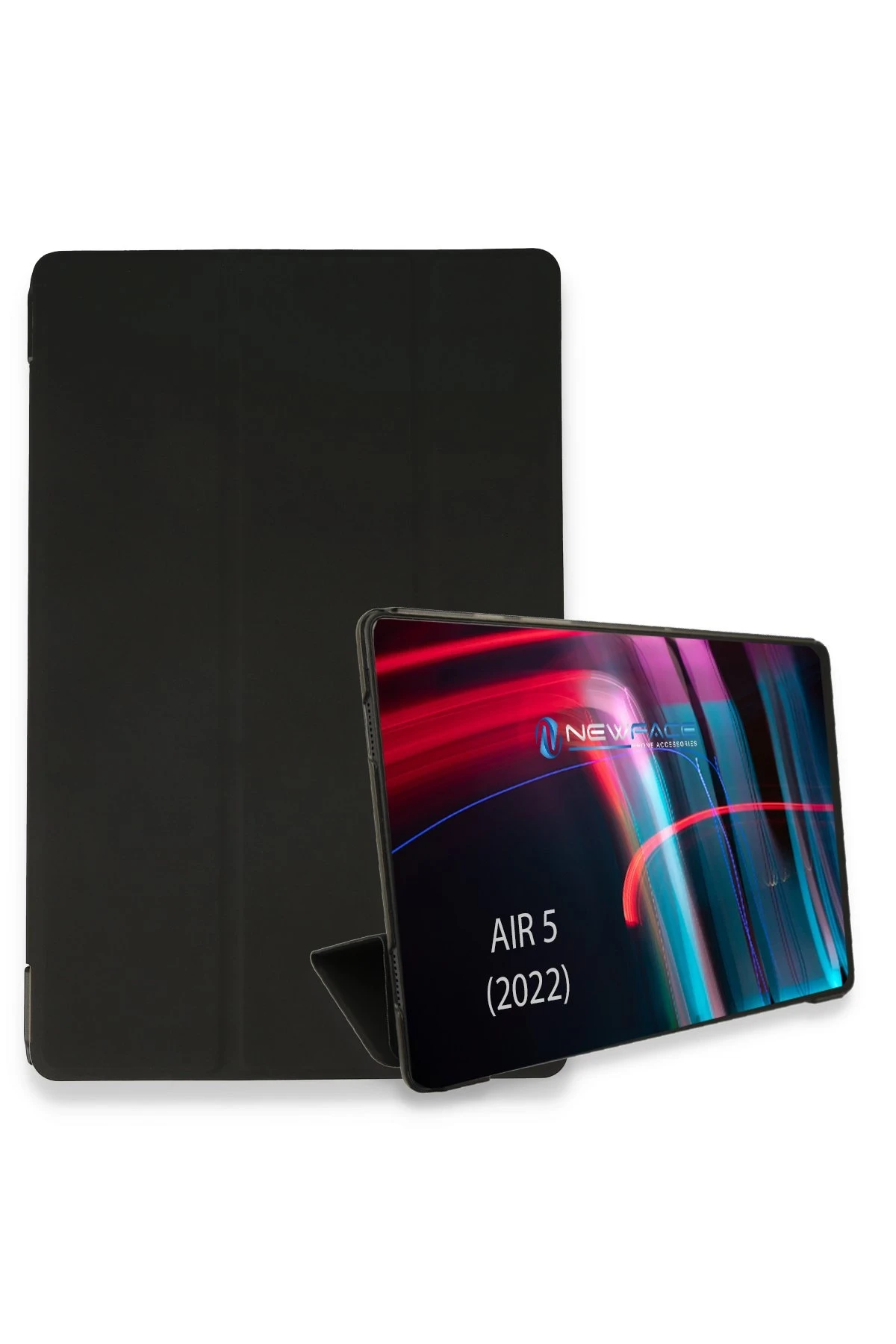 newface-ipad-air-5-2022-kilif-tablet-smart-kilif-siyah-default.webp Newface iPad Air 5 (2022) Kılıf Tablet Smart Kılıf - Siyah - Görsel 1