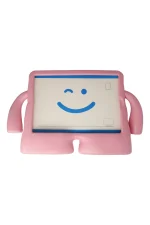 Newface iPad Mini 5 Kılıf Karakter Tablet Silikon - Açık Pembe