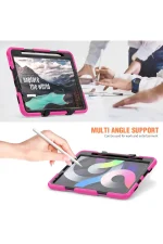 Newface iPad Pro 11 (2020) Kılıf Griffin Tablet Kapak - Pembe - Görsel 6
