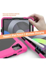 Newface iPad Pro 11 (2020) Kılıf Griffin Tablet Kapak - Pembe - Görsel 7