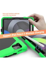 Newface iPad Pro 11 (2020) Kılıf Griffin Tablet Kapak - Yeşil - Görsel 7