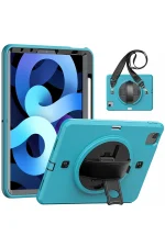 Newface iPad Pro 11 (2020) Kılıf Strap-C Otterbox Tablet Kapak - Mavi