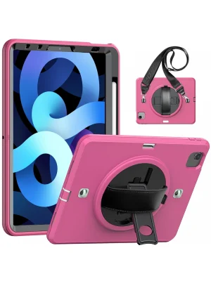 Newface iPad Pro 11 (2020) Kılıf Strap-C Otterbox Tablet Kapak - Pembe