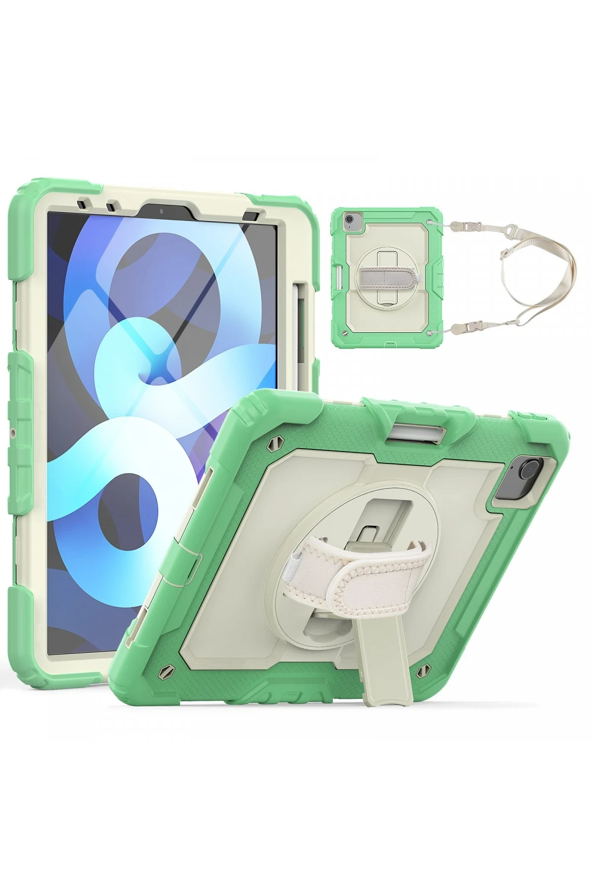 newface-ipad-pro-11-2020-kilif-strap-new-tablet-kapak-yesil-default.webp Newface iPad Pro 11 (2020) Kılıf Strap New Tablet Kapak - Yeşil - Görsel 1