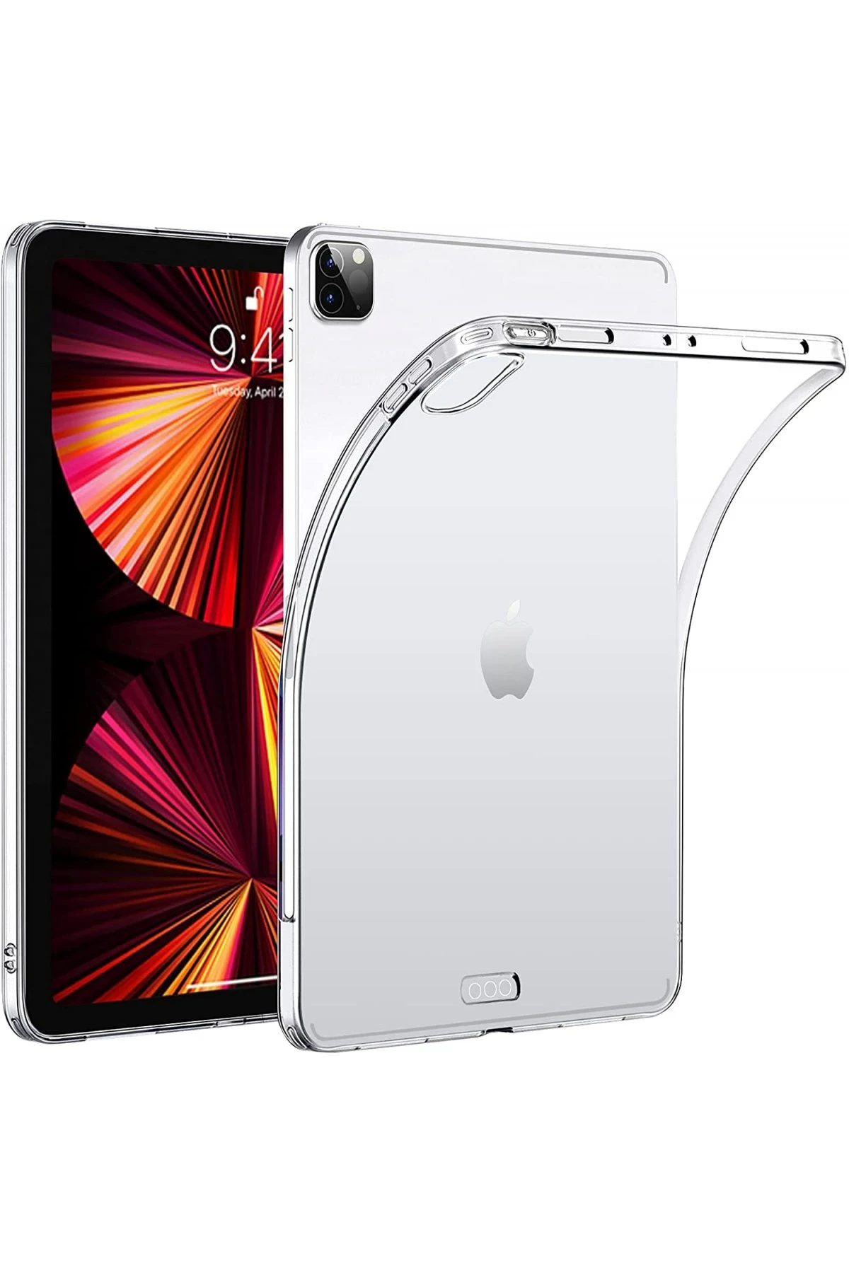 newface-ipad-pro-11-2020-kilif-tablet-seffaf-silikon-default.webp Newface iPad Pro 11 (2020) Kılıf Tablet Şeffaf Silikon - Görsel 1