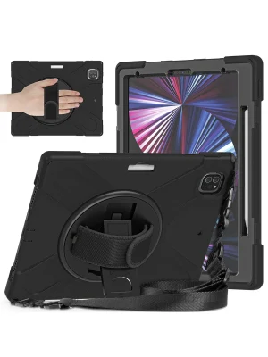 Newface iPad Pro 12.9 (2020) Kılıf Amazing Tablet Kapak - Siyah