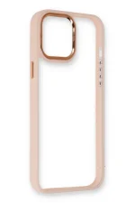 Newface iPhone 12 Kılıf Dora Kapak - Pudra - Görsel 4