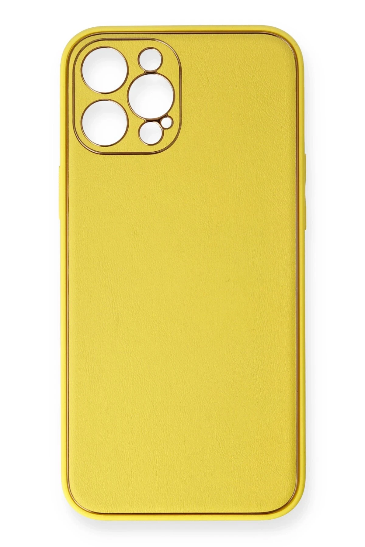 newface-iphone-12-pro-kilif-coco-deri-silikon-kapak-sari-default.webp Newface iPhone 12 Pro Kılıf Coco Deri Silikon Kapak - Sarı - Görsel 1