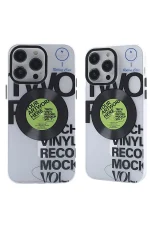 Newface iPhone 12 Pro Max Kılıf Apollo Magneticsafe Desenli Kapak - Apollo Şeffaf - 5