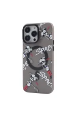 Newface iPhone 12 Pro Max Kılıf Apollo Magneticsafe Desenli Kapak - Apollo Siyah - 3 - Görsel 2
