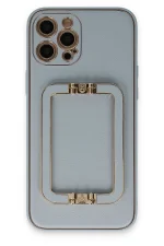 Newface iPhone 12 Pro Max Kılıf Coco Elit Kapak - Turkuaz