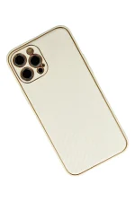 Newface iPhone 12 Pro Max Kılıf Coco Karbon Silikon - Beyaz - Görsel 3