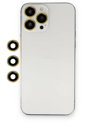 Newface iPhone 12 Pro Max Shine Kamera Lens - Gold