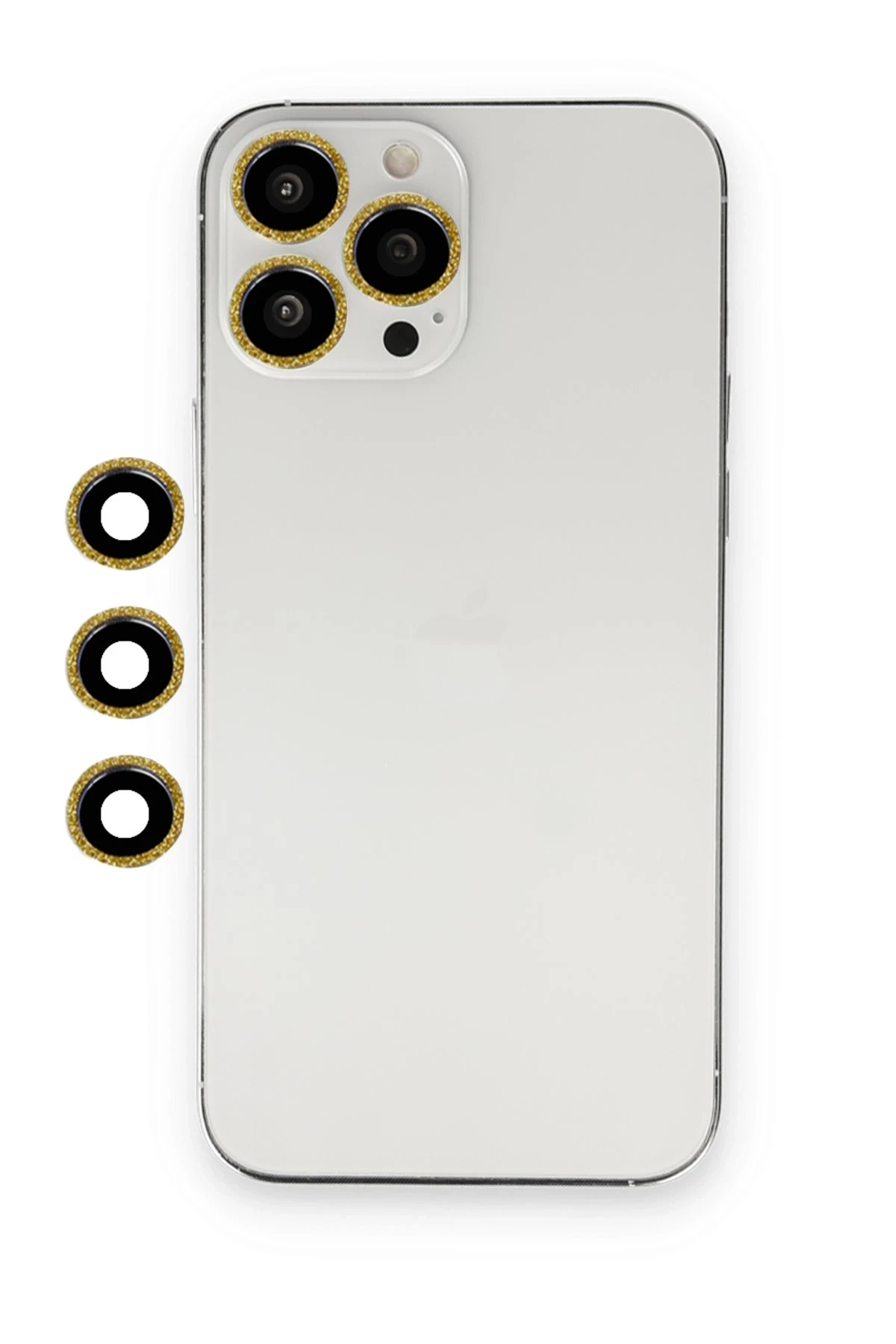 newface-iphone-12-pro-max-shine-kamera-lens-gold-default.webp Newface iPhone 12 Pro Max Shine Kamera Lens - Gold - Görsel 1