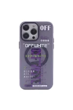 Newface iPhone 13 Pro Kılıf Apollo Magneticsafe Desenli Kapak - Apollo Mor - 3 - Görsel 3