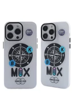 Newface iPhone 13 Pro Kılıf Apollo Magneticsafe Desenli Kapak - Apollo Şeffaf - 3