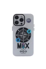 Newface iPhone 13 Pro Kılıf Apollo Magneticsafe Desenli Kapak - Apollo Şeffaf - 3 - Görsel 3