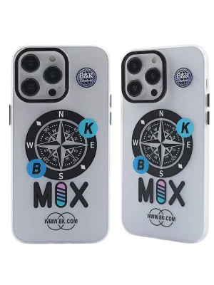Newface iPhone 13 Pro Kılıf Apollo Magneticsafe Desenli Kapak - Apollo Şeffaf - 3