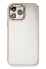 Newface iPhone 13 Pro Kılıf Dora Kapak - Pudra - Görsel 2