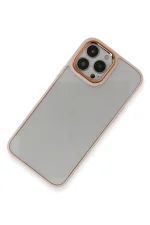 Newface iPhone 13 Pro Kılıf Dora Kapak - Pudra - Görsel 3