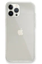 Newface Apple iPhone 13 Pro Max Kılıf 3D Vera - Şeffaf
