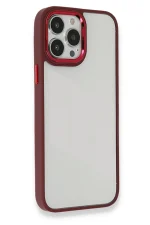 Newface iPhone 13 Pro Max Kılıf Dora Kapak - Kırmızı