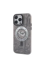 Newface iPhone 14 Pro Max Kılıf Apollo Magneticsafe Desenli Kapak - Apollo Siyah - 1 - Görsel 2