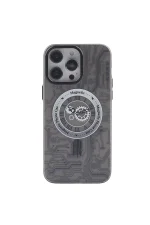 Newface iPhone 14 Pro Max Kılıf Apollo Magneticsafe Desenli Kapak - Apollo Siyah - 1 - Görsel 3