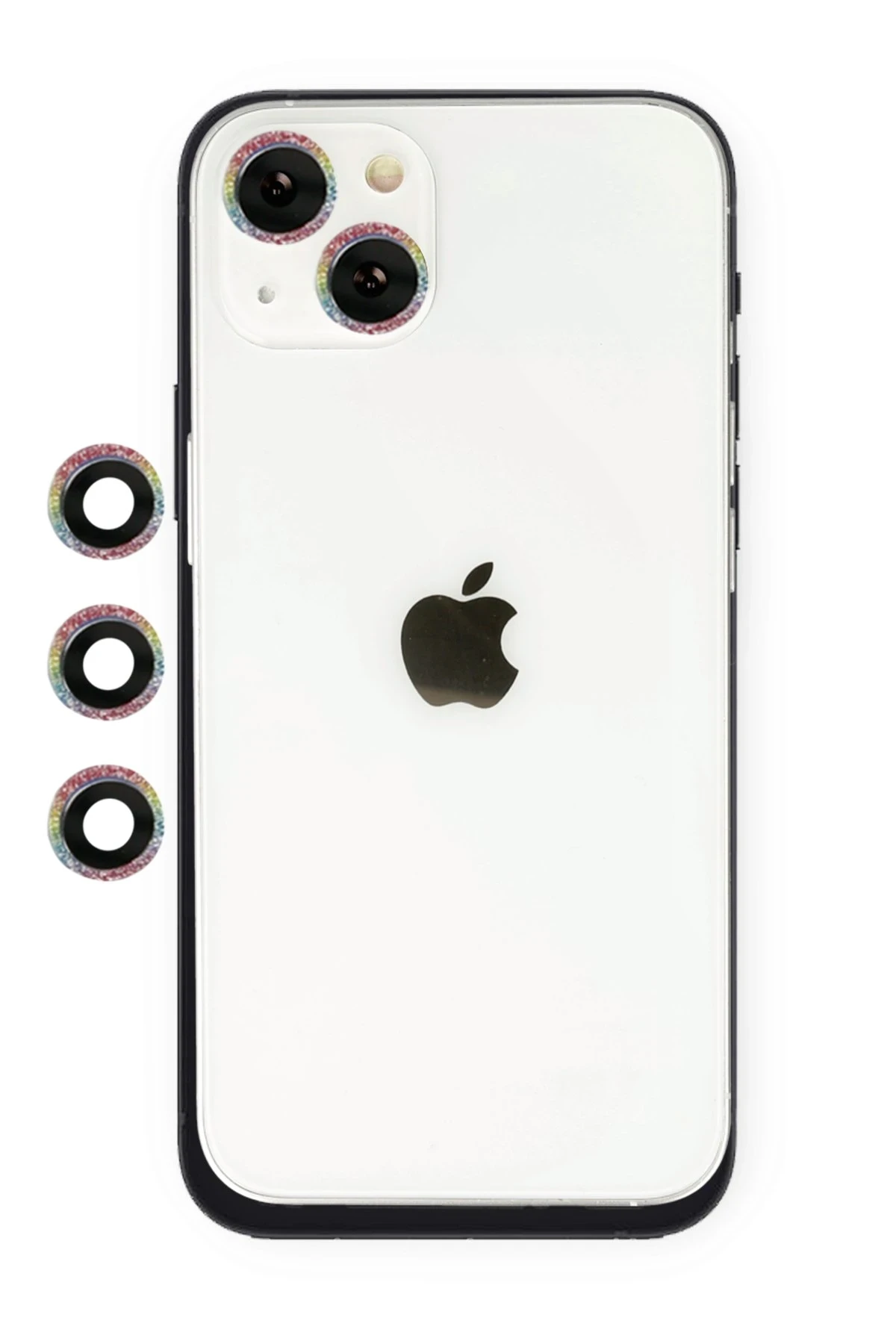 newface-iphone-14-shine-kamera-lens-rainbow-default.webp Newface iPhone 14 Shine Kamera Lens - Rainbow - Görsel 1