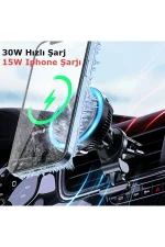 Newface Memo GW02 Magsafe Araç Tutucu - Görsel 4