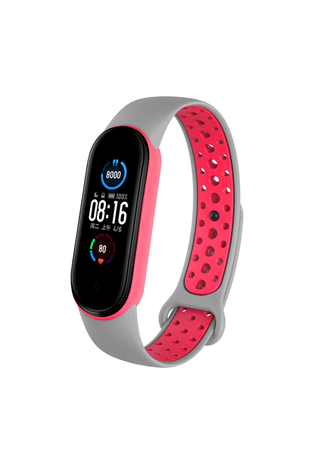 newface-mi-band-3-4-spor-delikli-silikon-gri-kirmizi-61b855cbbe967.jpg Newface Mi Band 3-4 Spor Delikli Silikon - Gri - Kırmızı - Görsel 1