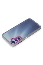 Newface Samsung Galaxy A14 4G Kılıf Dora Kapak - Sierra Blue - Görsel 3
