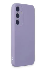 Newface Samsung Galaxy A15 4G Kılıf First Silikon - Lila - Görsel 2