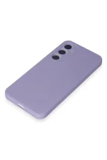 Newface Samsung Galaxy A15 4G Kılıf First Silikon - Lila - Görsel 4