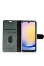 Newface Samsung Galaxy A15 4G Kılıf Trend S Plus Kapaklı Kılıf - Siyah - Görsel 3