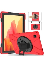 Newface Samsung Galaxy T500 Tab A7 10.4 Kılıf Amazing Tablet Kapak - Kırmızı - Görsel 2