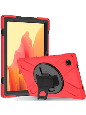 Newface Samsung Galaxy T500 Tab A7 10.4 Kılıf Amazing Tablet Kapak - Kırmızı