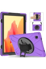 Newface Samsung Galaxy T500 Tab A7 10.4 Kılıf Amazing Tablet Kapak - Mor - Görsel 2