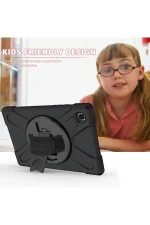 Newface Samsung Galaxy T500 Tab A7 10.4 Kılıf Amazing Tablet Kapak - Siyah - Görsel 3