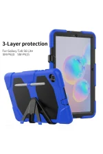 Newface Samsung Galaxy T500 Tab A7 10.4 Kılıf Griffin Tablet Kapak - Mavi - Görsel 2