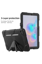 Newface Samsung Galaxy T500 Tab A7 10.4 Kılıf Griffin Tablet Kapak - Siyah - Görsel 2