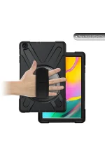 Newface Samsung Galaxy T510 Tab A 10.1 Kılıf Amazing Tablet Kapak - Siyah - Görsel 2