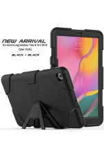 Newface Samsung Galaxy T510 Tab A 10.1 Kılıf Griffin Tablet Kapak - Siyah - Görsel 2